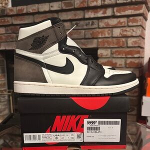 Nike Air Jordan 1 Retro High OG Dark Mocha 555088-105 Men’s 8 / Women’s 9.5